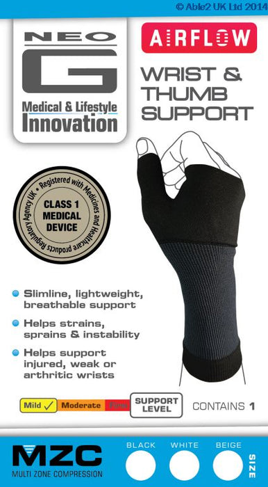 Neo G Airflow Wrist & Thumb Support