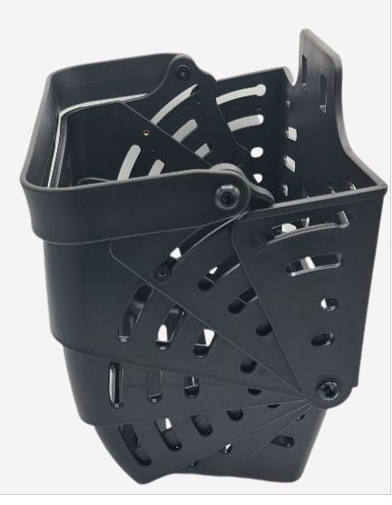 Folding Basket and Bracket for Folding Scooters