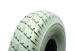 280 / 250 x 4 Infilled Block Pattern Tyre Grey - discountscooters.co.uk