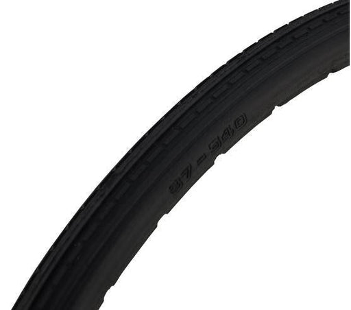 Greentyre Solid Wheelchair Tyre 24" Black - discountscooters.co.uk