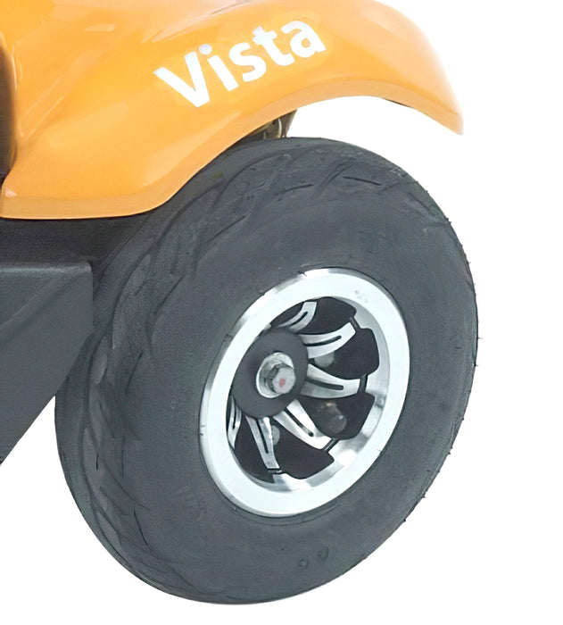 Rascal Vista Pneumatic Wheel & Tyre Rear Left - discountscooters.co.uk