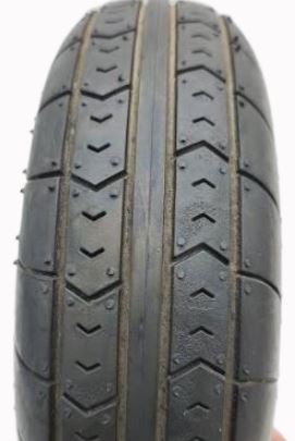 3.00 - 4  Non Directional Rib Tread Pattern Front Black Tyre
