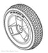 Pride Apex Rapid Rear Wheel / Tyre - discountscooters.co.uk