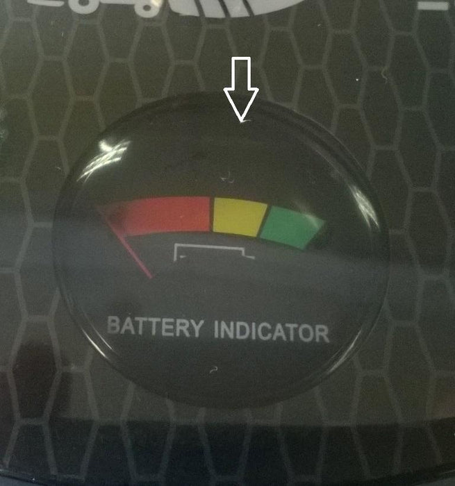 Battery Power Indicator Pride Quest - discountscooters.co.uk