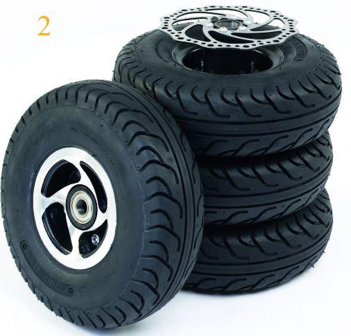 Solid Tyre Kit Sterling S400 - discountscooters.co.uk