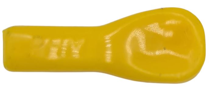 Wig Wag Extension Paddle (Push On) Short Yellow