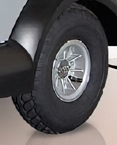 330 x 100 Shoprider Mobility Scooter Rear BlockTyre Black